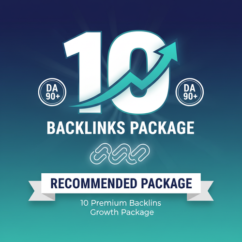 10 Backlinks Growth Package