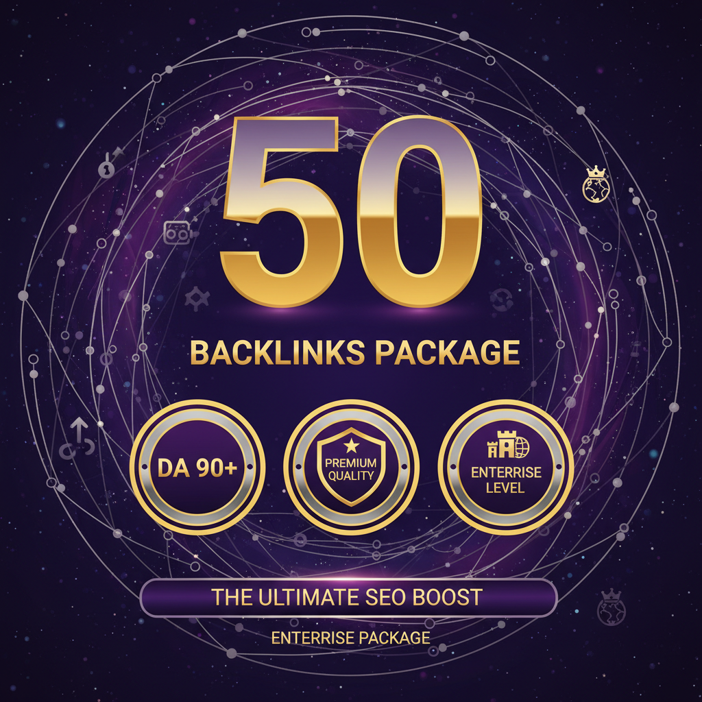 50 Backlinks Enterprise Package